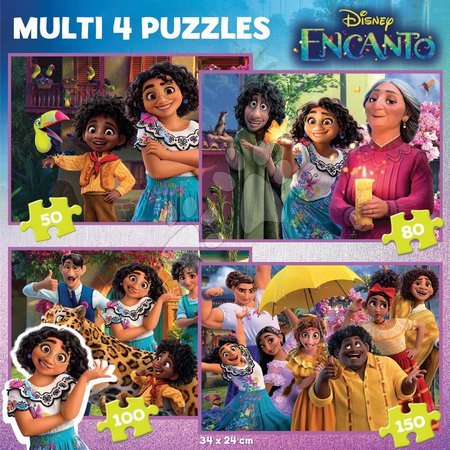 Progresivní dětské puzzle - Puzzle Multi 4 Disney Encanto Educa - 3