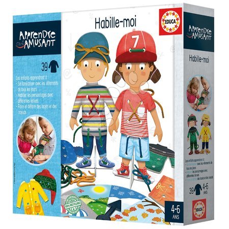 3 - 6 years - Creative creation Habille-moi Dress your figure Educa - 2