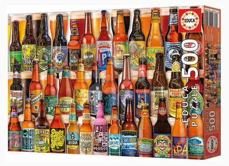 Puzzle 500 pezzi - Puzzle Craft Beers Educa - 2