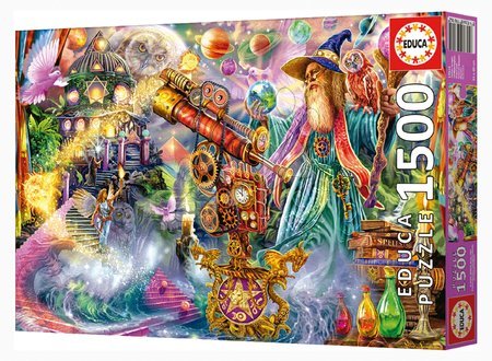 1500 piece jigsaw puzzles - Puzzle Wizard Spell Educa - 2