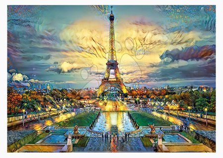 500 piece jigsaw puzzles - Puzzle Eiffel Tower Educa - 2