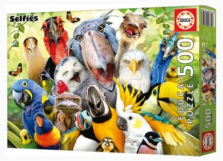 500 piece jigsaw puzzles - Puzzle Watch the Birdie Educa - 2