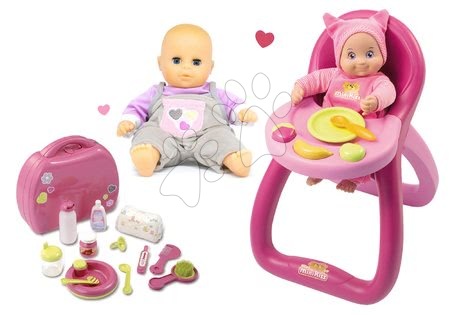 Židličky pro panenky - Set jídelní židle MiniKiss Smoby - 14