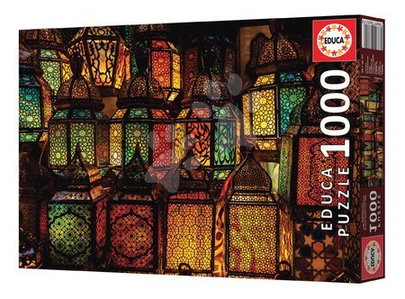 Puzzles 1000 pièces - Puzzle Lantern Collage Educa - 3