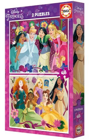 Detské puzzle do 100 dielov - Puzzle Disney Princess Educa - 3