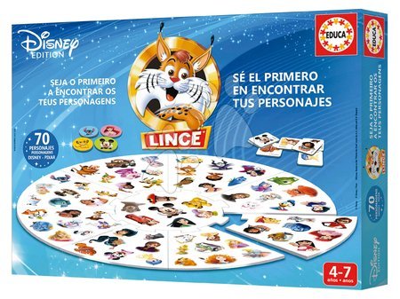 Idegennyelvű társasjátékok - Társasjáták Gyors mint a hiúz Lince Disney Edition Educa - 3