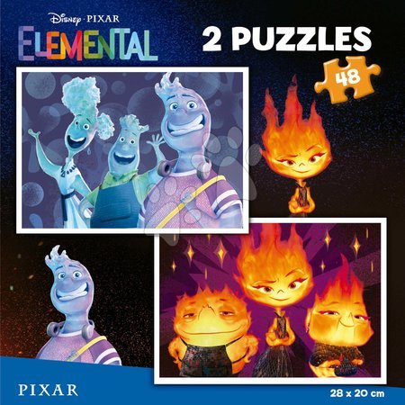 Gyerek puzzle 8 - 99 darabos - Puzzle Elemental Educa - 2