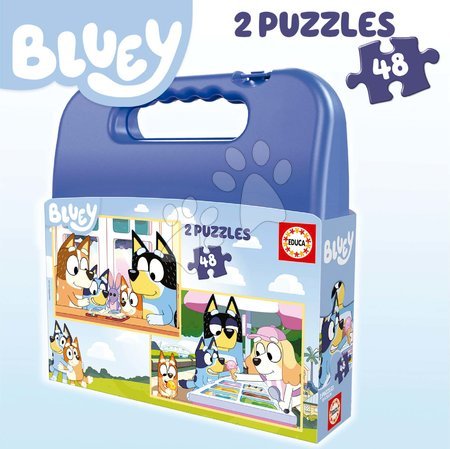 Puzzle per bambini fino a 100 pezzi - Puzzle Bluey Educa - 2