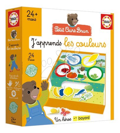 Gyerek társasjátékok - Oktatójáték legkisebbeknek J´apprends les couleurs Educa - 3