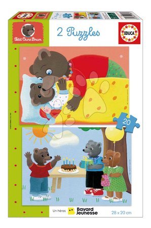 Ab 3 bis 6 Jahren vom Hersteller Educa - Puzzle Petit Ours Brun Educa