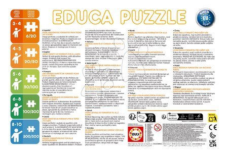 Puzzle dla dzieci do 100 elementów - Puzzle Petit Ours Brun Educa - 2