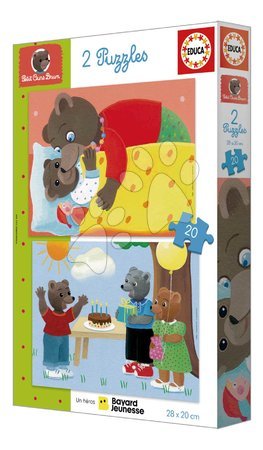 Puzzle dla dzieci do 100 elementów - Puzzle Petit Ours Brun Educa - 3