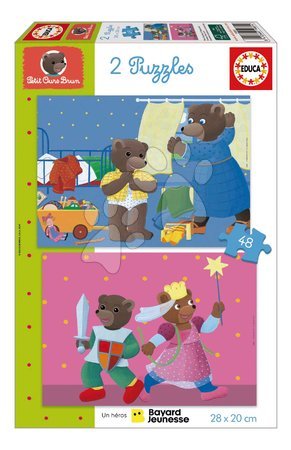 3 - 6 years - Puzzle Petit Ours Brun Educa