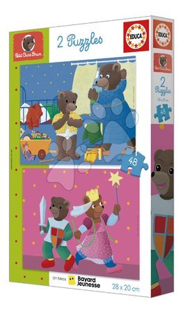 Gyerek puzzle 8 - 99 darabos - Puzzle Petit Ours Brun Educa - 3