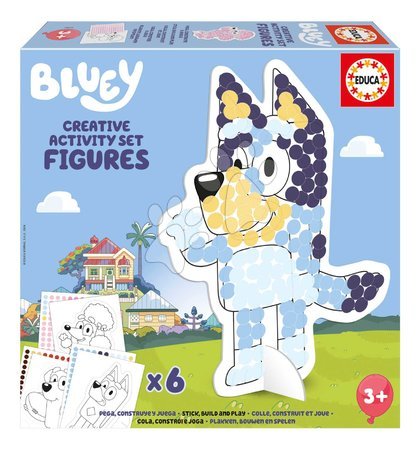 Kreativní a didaktické hračky | Strana 17 - Kreatívne tvorenie 3D Make & Play Bluey Activity Set Educa