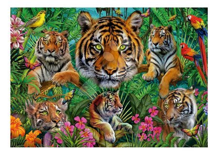 Puzzle - Puzzle Tiger Jungle Educa_1