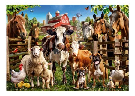 Puzzle 500 dílků - Puzzle Farmyard Buddies Educa - 1