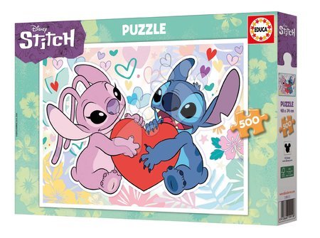 Puzzle 500 dílků - Puzzle Disney Stitch Educa - 3