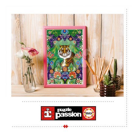 500 piece jigsaw puzzles - Puzzle Bengal Tiger Educa - 3