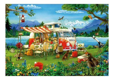 Igrače za vse od 10. leta - Puzzle Camping Holiday Educa_1