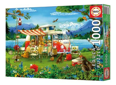 Puzzle 1000 teilig - Puzzle Camping Holiday Educa - 6