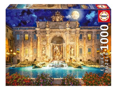 Igrače za vse od 10. leta - Puzzle Fontana Di Trevi Rome Educa