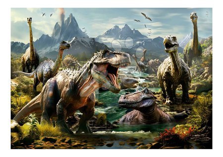 Igrače za vse od 10. leta - Puzzle Fierce Dinosaurs Educa_1