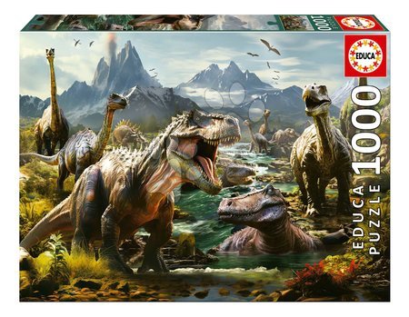 Igrače za vse od 10. leta - Puzzle Fierce Dinosaurs Educa