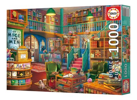 Puzzle 1000 teilig - Puzzle Wonderful Bookshop Educa - 6