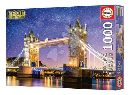 Neon jigsaw puzzles - Puzzle Tower Bridge London Neon Educa - 7