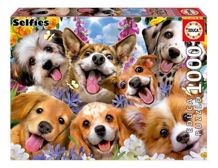 Igrače za vse od 10. leta - Puzzle Puppies Selfie Educa