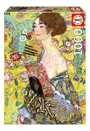 Jigsaw puzzles and games | Page 3 - Puzzle Lady With a Fan Gustav Klimt Educa