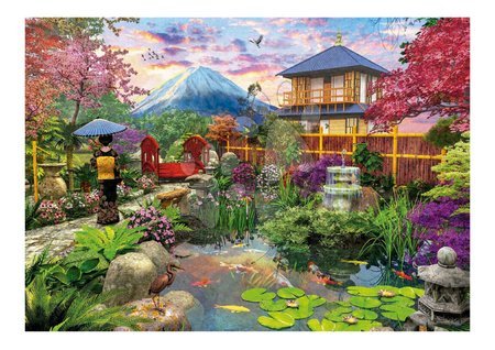 1500 darabos puzzle - Puzzle Japanese Garden Educa - 1