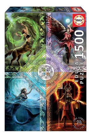  | Page 78 - Puzzle Elemental Magic Star Chart Anne Stokes Educa