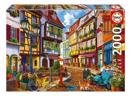 2000 piece jigsaw puzzles - Puzzle Bright Street Educa