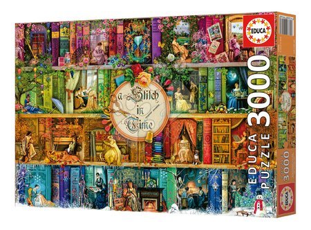 3000 darabos puzzle - Puzzle A Stitch in Time Educa - 5