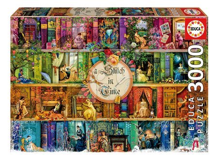 3000 piece jigsaw puzzles - Puzzle A Stitch in Time Educa - 6