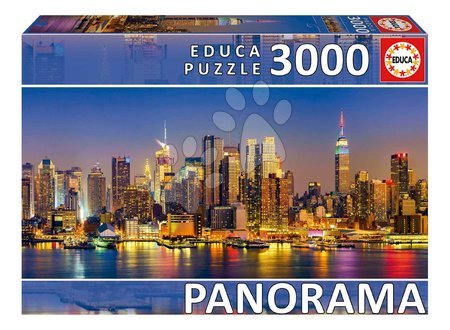 Jigsaw puzzles and games - Puzzle New York Skyline Panorama Educa