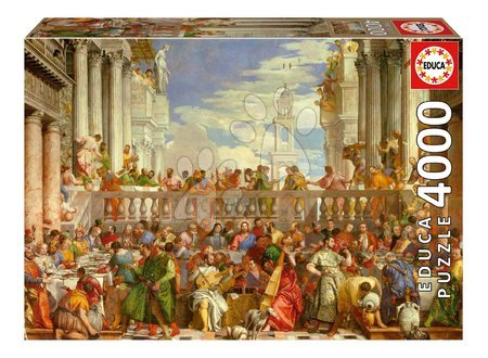 Puzzle a společenské hry | Strana 2 - Puzzle The Wedding At Cana Paolo Veronese Educa