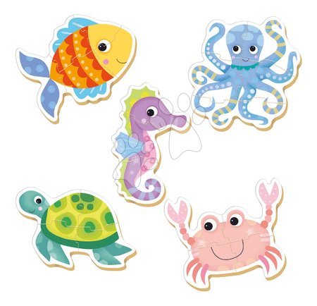 Juguetes para los más pequeños | Página 13 - Puzzle para bebés Animales marinos Educa_1