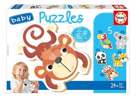 Baby and toddler toys | Page 3 - Baby puzzle Exotic animals Educa