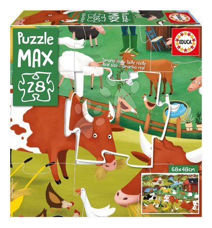 3 - 6 years - Puzzle Farma MAX Educa