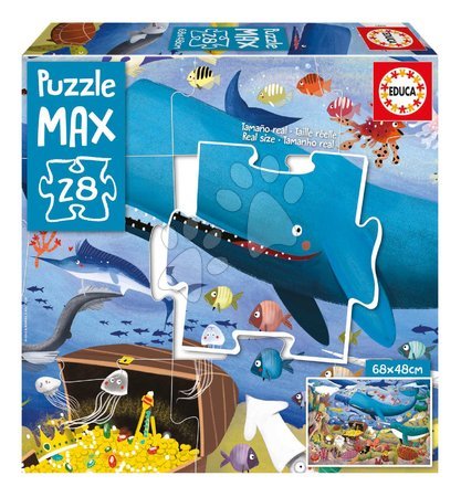 Puzzle pentru copii 100 - 300 de bucăți - Puzzle Lumea subacvatică MAX Educa