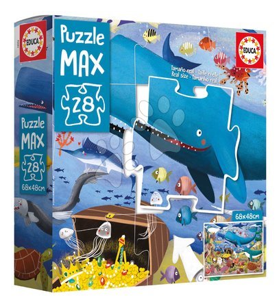 Rompecabezas infantiles de 100-300 piezas - Puzzle Podmorský svet MAX Educa - 3