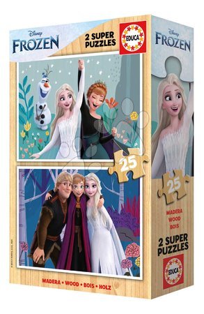 Holz Disney Puzzle - Holzpuzzle Frozen Educa - 3