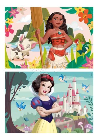  | Page 80 - Wooden puzzles Moana and Snow White Disney Educa_1