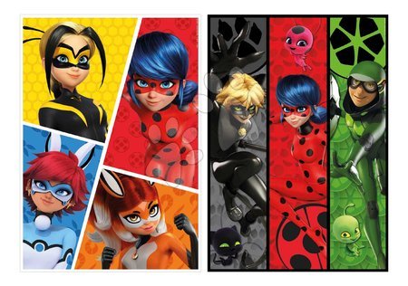 Puzzle pentru copii 100 - 300 de bucăți - Puzzle Miraculous Ladybug Educa_1