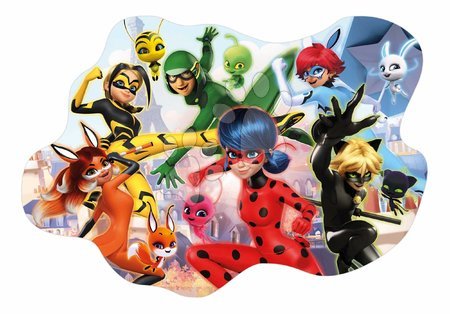 Puzzle pentru copii 100 - 300 de bucăți - Puzzle afiș Miraculous Ladybug Educa_1