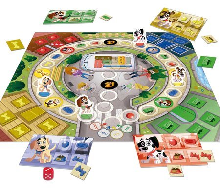 3 - 6 years - Board game Travel Doggies Educa_1