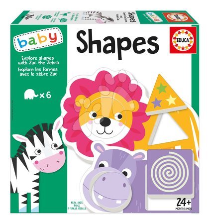 Jigsaw puzzles and games | Page 4 - Educational game for the little ones Explore shapes with Zebra Zac Educa